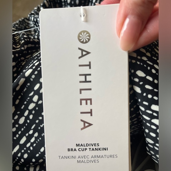 Athleta Maldives Tankini Swimsuit Top New with tags 38B/C - Picture 6 of 6